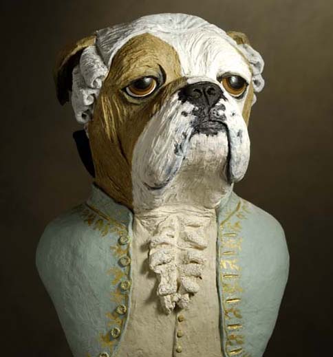 bustes de chiens