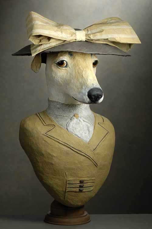 dame levrier